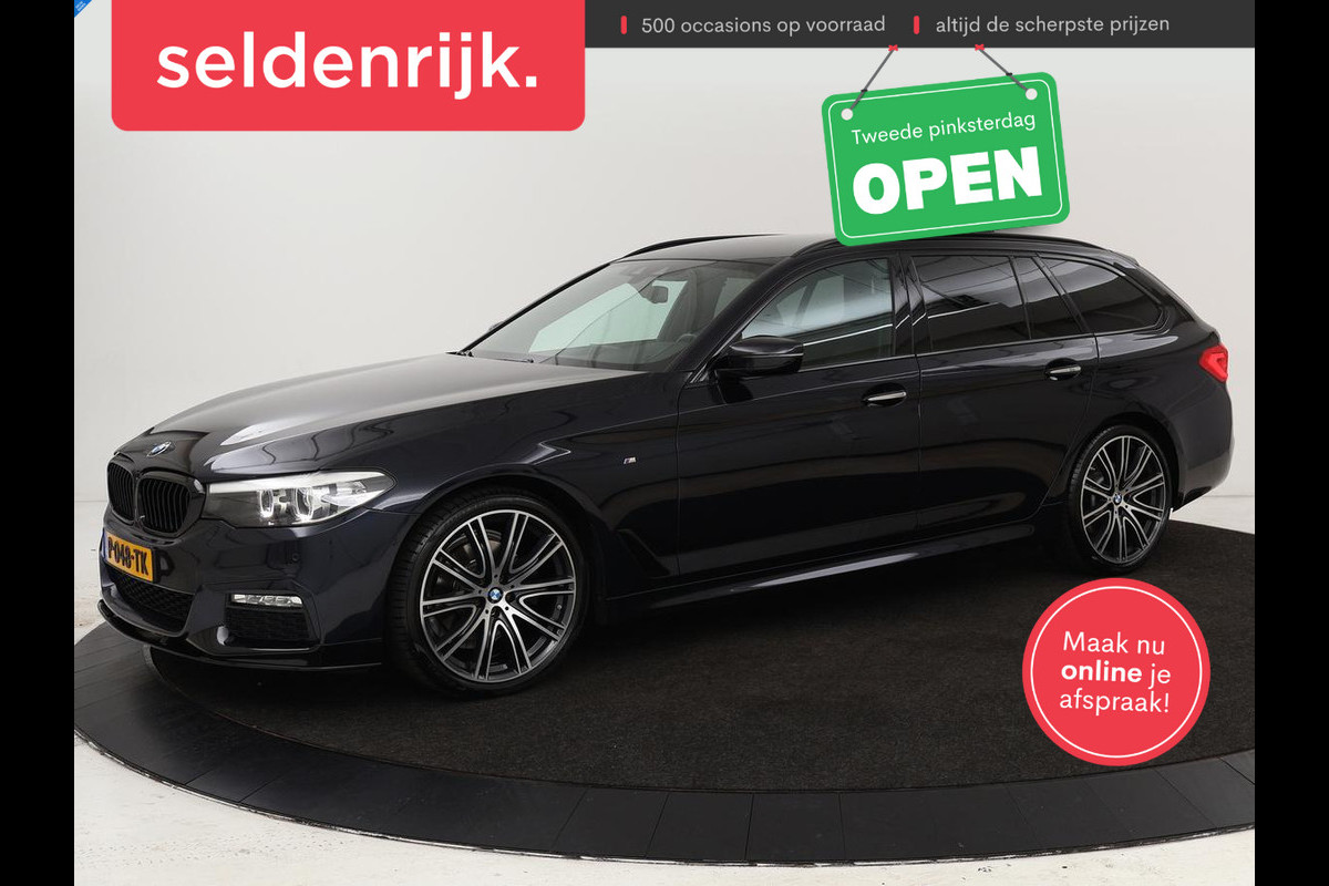 BMW 5 Serie 520d xDrive M-Sport | Leder | Sportstoelen | Camera | Full LED | Trekhaak | Keyless | Navigatie | Sfeerverlichting | Climate control BMW 5 Serie 520d xDrive M-Sport | Leder | Sportstoelen | Camera | Full LED | Trekhaak | Keyless | Navigatie | Sfeerverlichting | Climate control