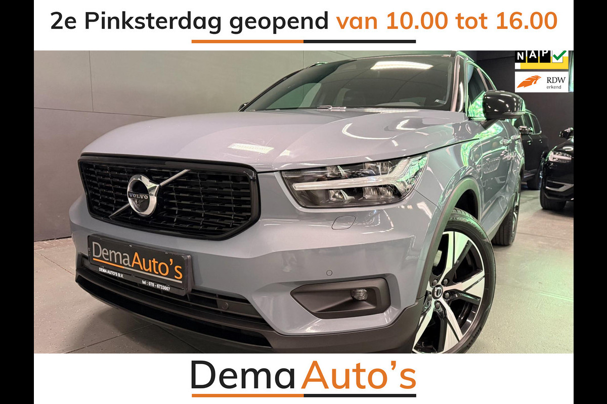 Volvo XC40 1.5 T5 Recharge R-Design 264PK NAVI/DAB/H-KARDON/STOEL-M/LEDER/// Volvo XC40 1.5 T5 Recharge R-Design 264PK NAVI/DAB/H-KARDON/STOEL-M/LEDER///