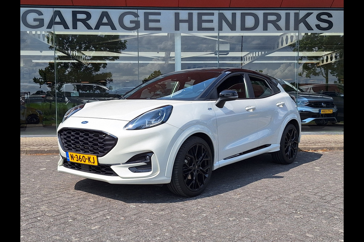Ford Puma 1.0 EcoBoost Hybrid 155 PK ST-Line X | 19" Black-Line | Two Tone | Full LED | Nieuwstaat! (occasion) Ford Puma 1.0 EcoBoost Hybrid 155 PK ST-Line X | 19" Black-Line | Two Tone | Full LED | Nieuwstaat! (occasion)