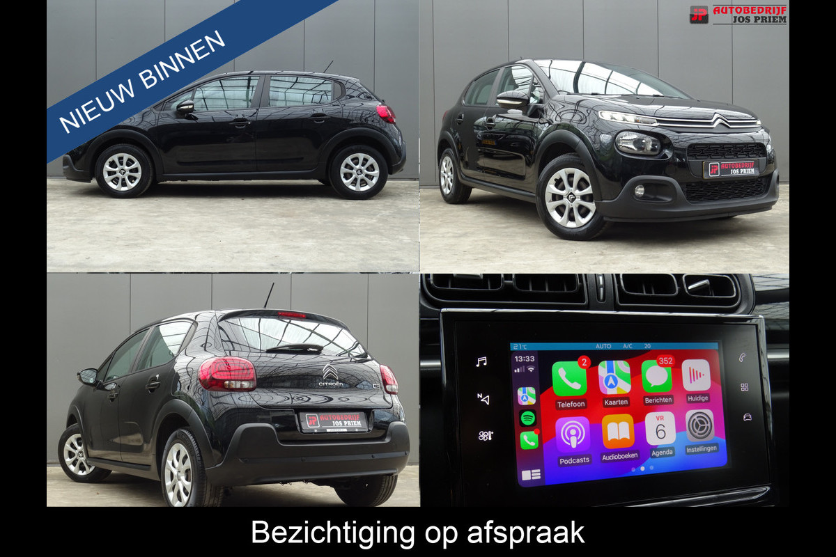 Citroën C3 1.2 PureTech S&S Shine * 110 PK * CARPLAY * STOELVERW. !! Citroën C3 1.2 PureTech S&S Shine * 110 PK * CARPLAY * STOELVERW. !!
