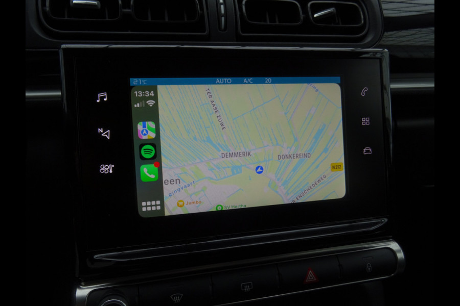 Citroën C3 1.2 PureTech S&S Shine * 110 PK * CARPLAY * STOELVERW. !!