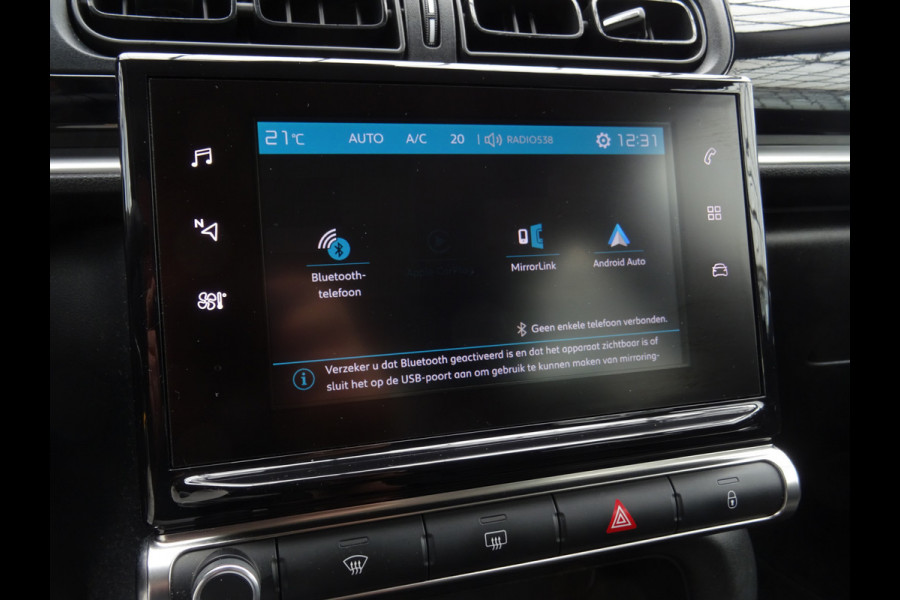 Citroën C3 1.2 PureTech S&S Shine * 110 PK * CARPLAY * STOELVERW. !!