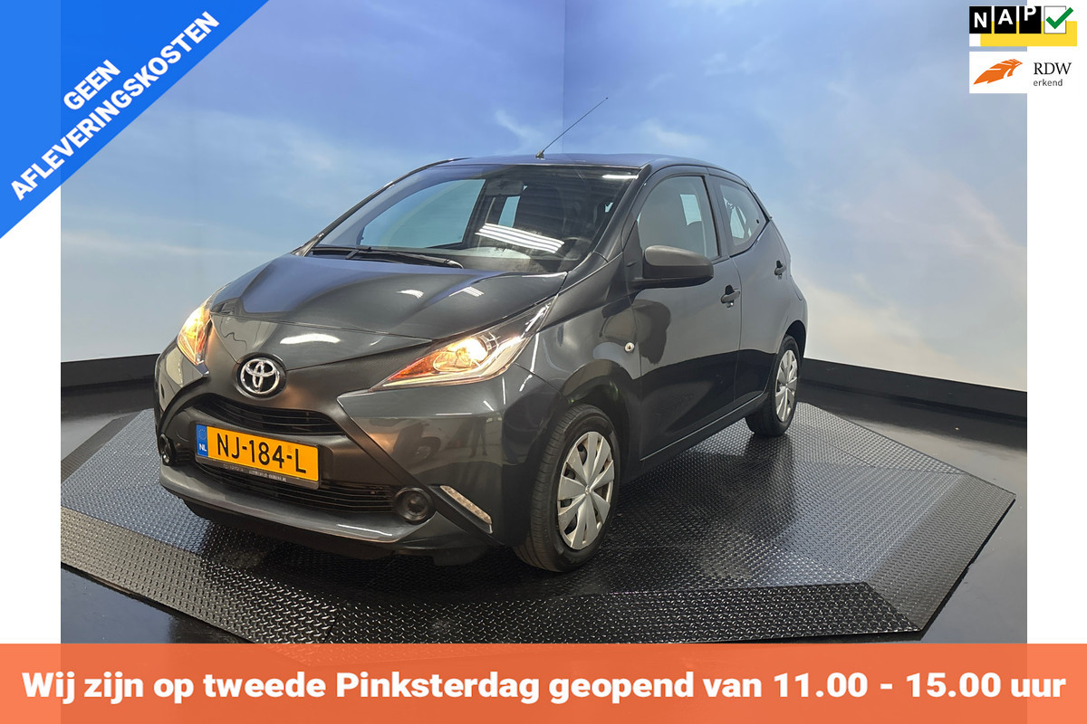 Toyota Aygo 1.0 VVT-i x-now Airco | Elktr. pakket | 5 deurs Toyota Aygo 1.0 VVT-i x-now Airco | Elktr. pakket | 5 deurs