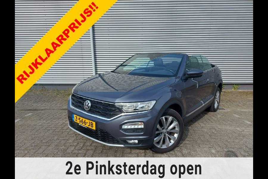 Volkswagen T-Roc Cabrio 1.5 TSI Style Automaat, Carplay/Audio/Navigatie, stoelverwarming,