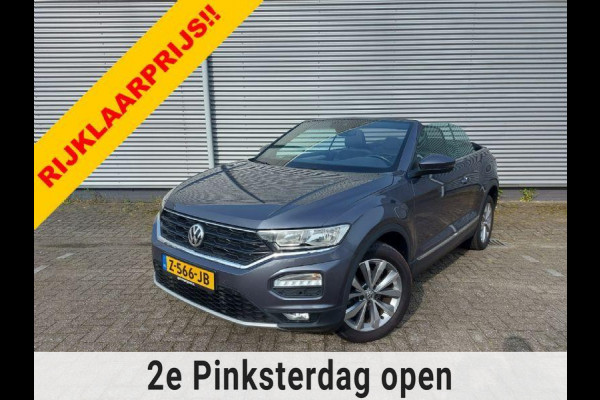 Volkswagen T-Roc Cabrio 1.5 TSI Style Automaat, Carplay/Audio/Navigatie, stoelverwarming,