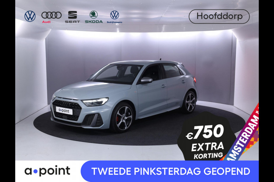 Audi A1 Sportback 40 TFSI Pro Line S 200pk S-tronic|  half-leder| LM-velgen| Navigatie| Parkeersensoren | Stoelverwarming | Led koplampen