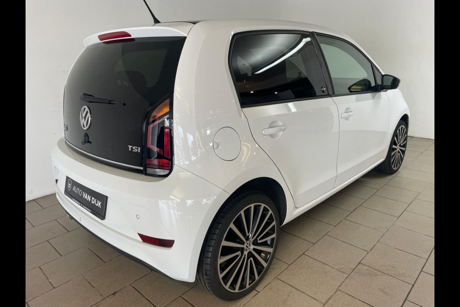 Volkswagen up! 1.0 TSI Sound Up! 90PK AIRCO CLIMA NAVI VIA APP STOELVERW MULTI STUUR POLYGON VELG PDC REGENSENSOR NIEUWSTAAT