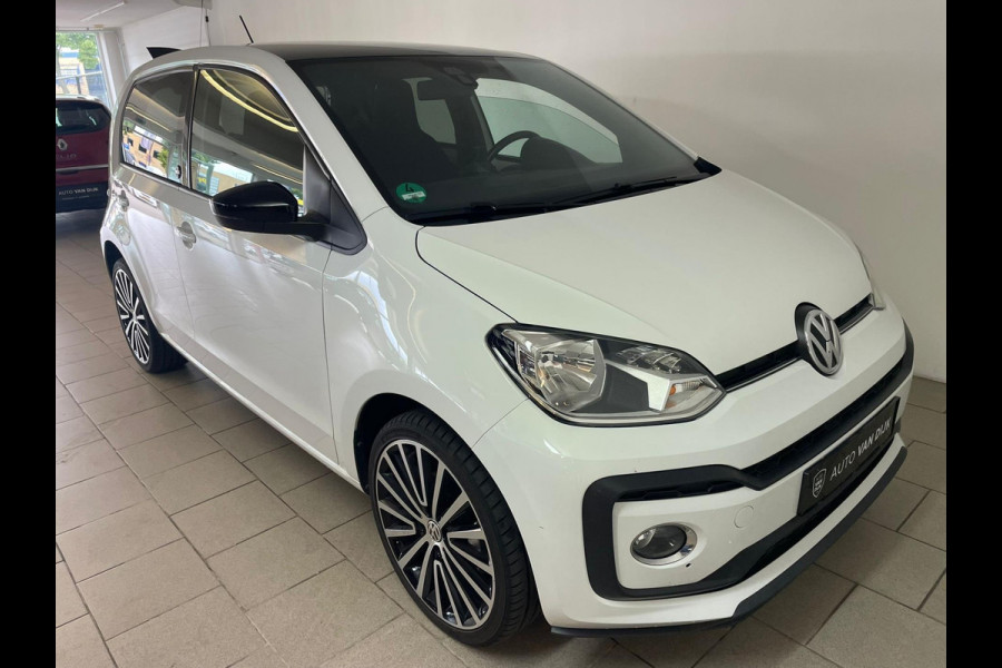 Volkswagen up! 1.0 TSI Sound Up! 90PK AIRCO CLIMA NAVI VIA APP STOELVERW MULTI STUUR POLYGON VELG PDC REGENSENSOR NIEUWSTAAT