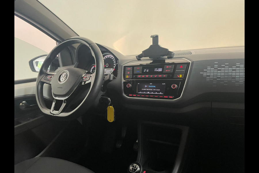 Volkswagen up! 1.0 TSI Sound Up! 90PK AIRCO CLIMA NAVI VIA APP STOELVERW MULTI STUUR POLYGON VELG PDC REGENSENSOR NIEUWSTAAT