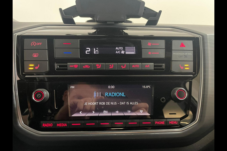 Volkswagen up! 1.0 TSI Sound Up! 90PK AIRCO CLIMA NAVI VIA APP STOELVERW MULTI STUUR POLYGON VELG PDC REGENSENSOR NIEUWSTAAT