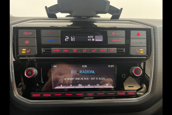Volkswagen up! 1.0 TSI Sound Up! 90PK AIRCO CLIMA NAVI VIA APP STOELVERW MULTI STUUR POLYGON VELG PDC REGENSENSOR NIEUWSTAAT