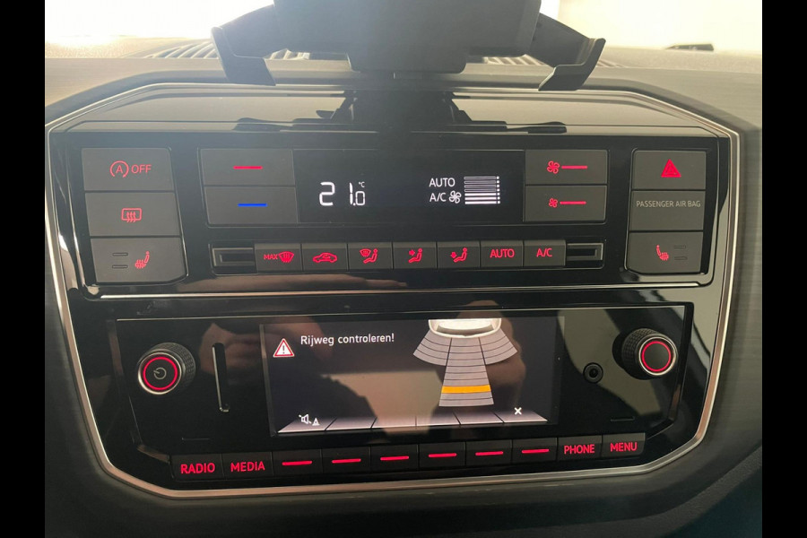 Volkswagen up! 1.0 TSI Sound Up! 90PK AIRCO CLIMA NAVI VIA APP STOELVERW MULTI STUUR POLYGON VELG PDC REGENSENSOR NIEUWSTAAT