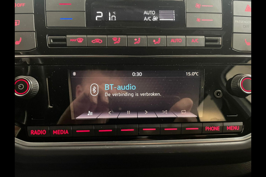 Volkswagen up! 1.0 TSI Sound Up! 90PK AIRCO CLIMA NAVI VIA APP STOELVERW MULTI STUUR POLYGON VELG PDC REGENSENSOR NIEUWSTAAT