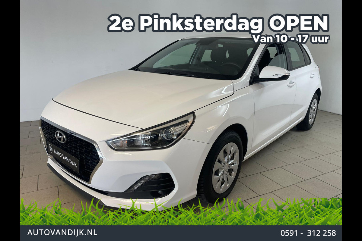 Hyundai i30 1.4 T-GDI Comfort AIRCO NAVI CRUISE BLUETOOTH STOELVERW ELEK RAMEN CENT VERG PDC 5DRS NIEUWSTAAT Hyundai i30 1.4 T-GDI Comfort AIRCO NAVI CRUISE BLUETOOTH STOELVERW ELEK RAMEN CENT VERG PDC 5DRS NIEUWSTAAT