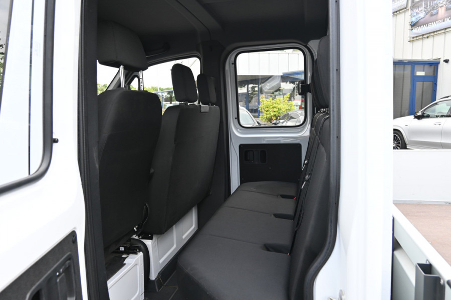 Mercedes-Benz Sprinter 315 CDI L2 DC RWD Open laadbak Airco, Trekhaak, 7 Zitplaatsen Dubbele cabine open laadbak