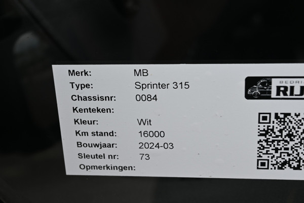 Mercedes-Benz Sprinter 315 CDI L2 DC RWD Open laadbak Airco, Trekhaak, 7 Zitplaatsen Dubbele cabine open laadbak