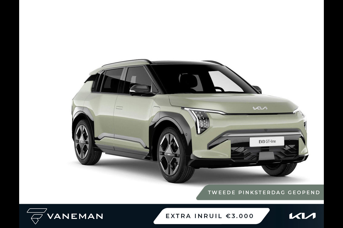 Kia EV3 GT-Line 81.4 kWh | Apple Carplay/Android Auto | Vehicle-to-Load (V2L) adapter Kia EV3 GT-Line 81.4 kWh | Apple Carplay/Android Auto | Vehicle-to-Load (V2L) adapter