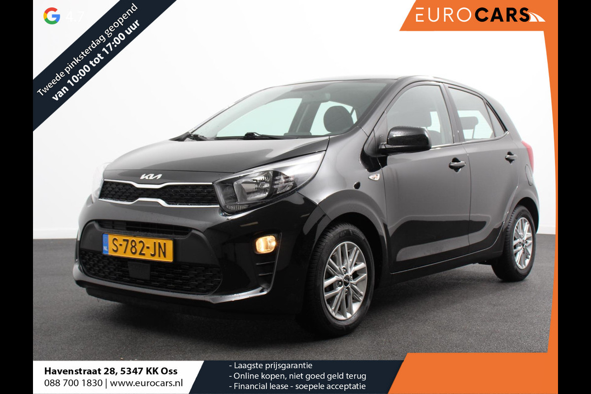 Kia Picanto 1.0 DPi DynamicLine Navigatie Apple Carplay/Android Auto Camera Cruise Control Lichtmetalen velgen Airco Kia Picanto 1.0 DPi DynamicLine Navigatie Apple Carplay/Android Auto Camera Cruise Control Lichtmetalen velgen Airco