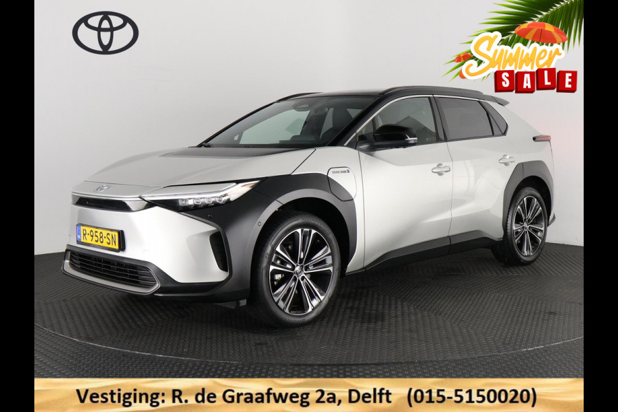 Toyota Bz4x Launch Edition Premium 71 kWh | Afneembare trekhaak | Panoramadak | Navigatie