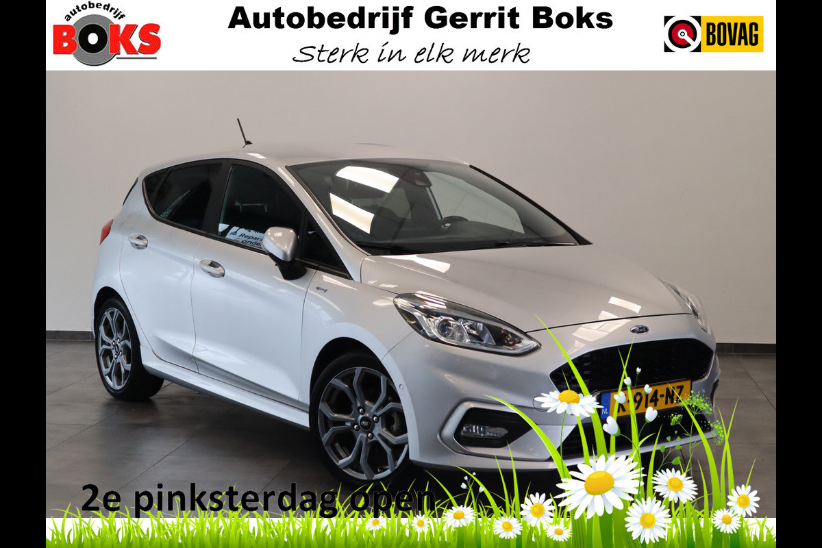 Ford Fiesta 1.0 EcoBoost ST-Line X Navigatie B&O geluidsinstallatie 17LMV Cruise Control stoel/ stuurverwarming !! 2e Pinksterdag zijn wij geopend van 12.00 tot 17.00u !!