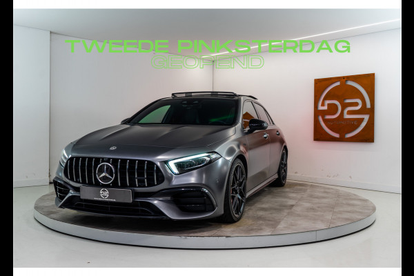 Mercedes-Benz A-Klasse AMG 45 S 4MATIC+ 422PK | Schaalstoelen | Pano | Sfeer | Burmester | VOL! 12 MND Garantie