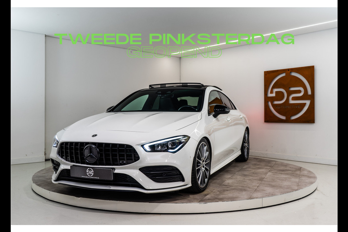 Mercedes-Benz CLA-Klasse 220 Premium+ AMG 191PK | Pano | Sfeer | Carplay | AR | 12 MND Garantie Mercedes-Benz CLA-Klasse 220 Premium+ AMG 191PK | Pano | Sfeer | Carplay | AR | 12 MND Garantie