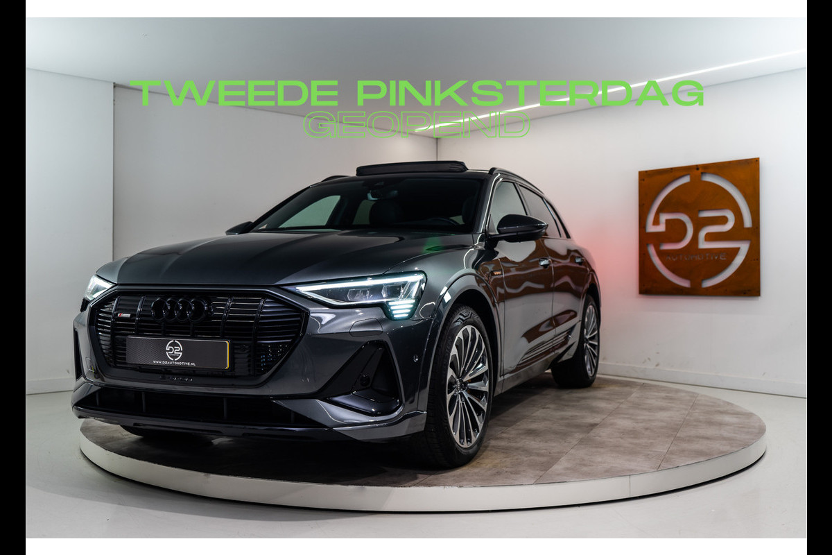 Audi e-tron 55 Quattro S-Edition 95 kWh 408PK | NL AUTO+NAP | Pano | B&O | Trekhaak | Ambient | Memory | VOL! 12 MND Garantie