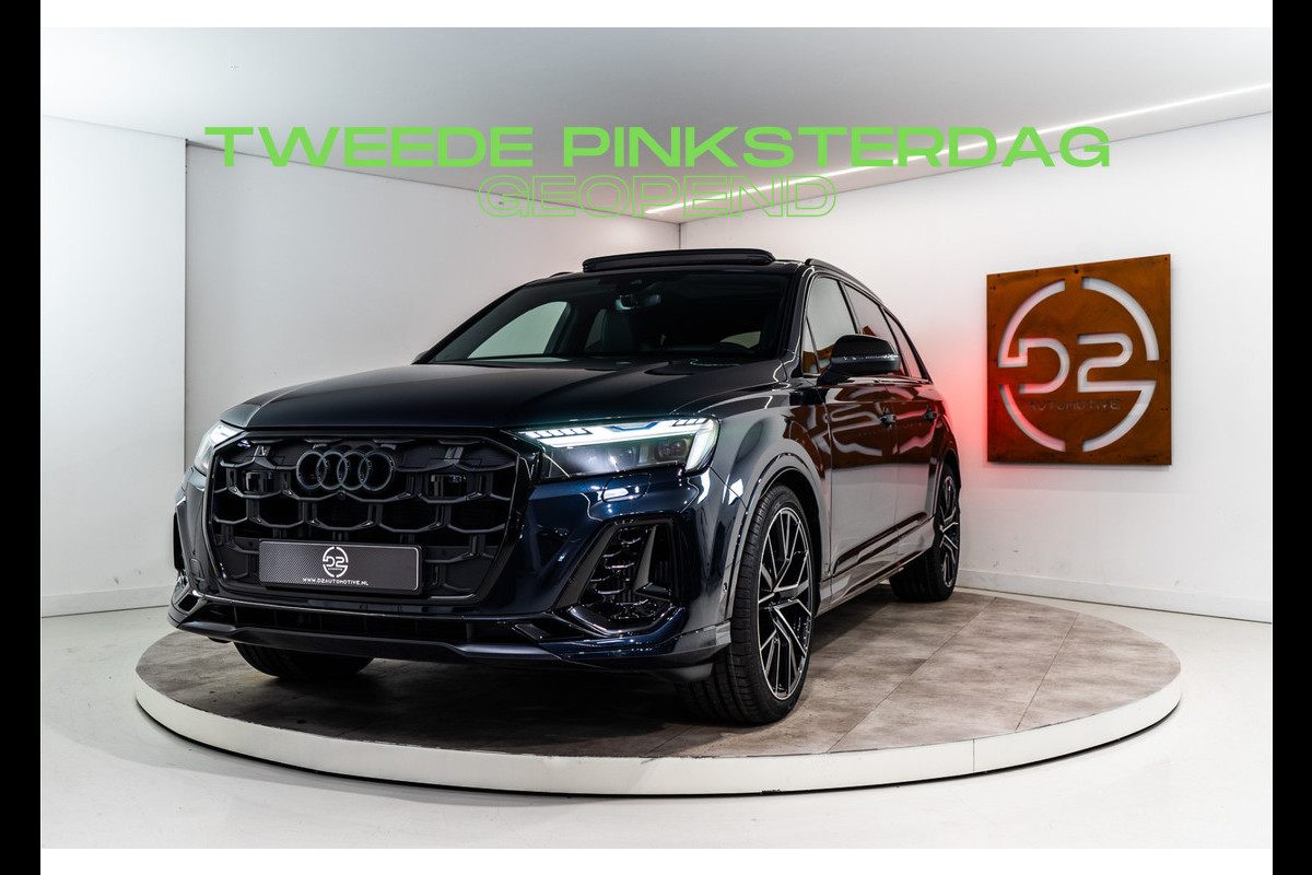 Audi Q7 60 TFSI e Quattro Pro Line+ S Competition 489PK | APRIL 2025 | Pano | B&O | Leder | VOL! 5 JAAR FABR. GARANTIE Audi Q7 60 TFSI e Quattro Pro Line+ S Competition 489PK | APRIL 2025 | Pano | B&O | Leder | VOL! 5 JAAR FABR. GARANTIE