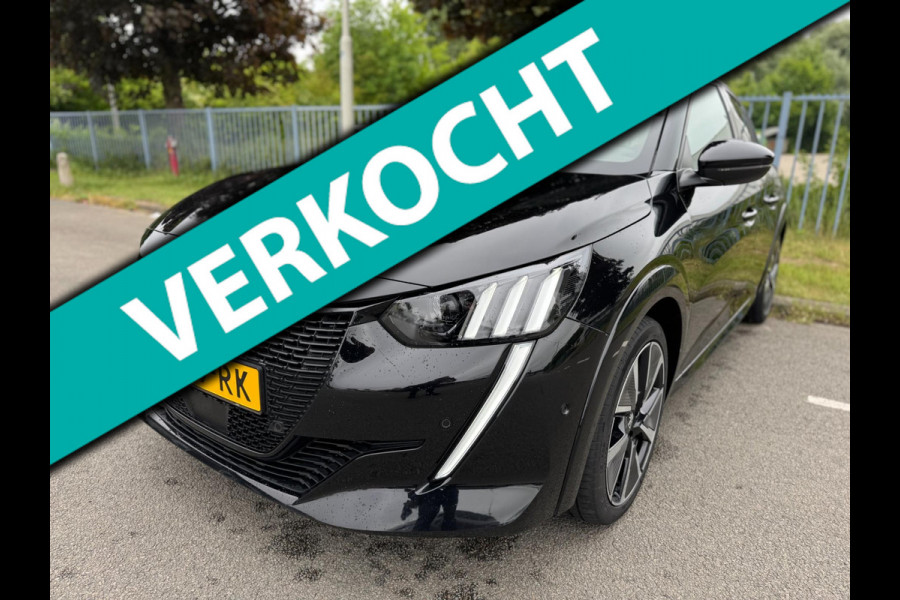 Peugeot e-208 EV GT Pack 50 kWh Led Camera Lane assist Alcantara