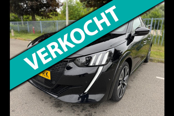 Peugeot e-208 EV GT Pack 50 kWh Led Camera Lane assist Alcantara