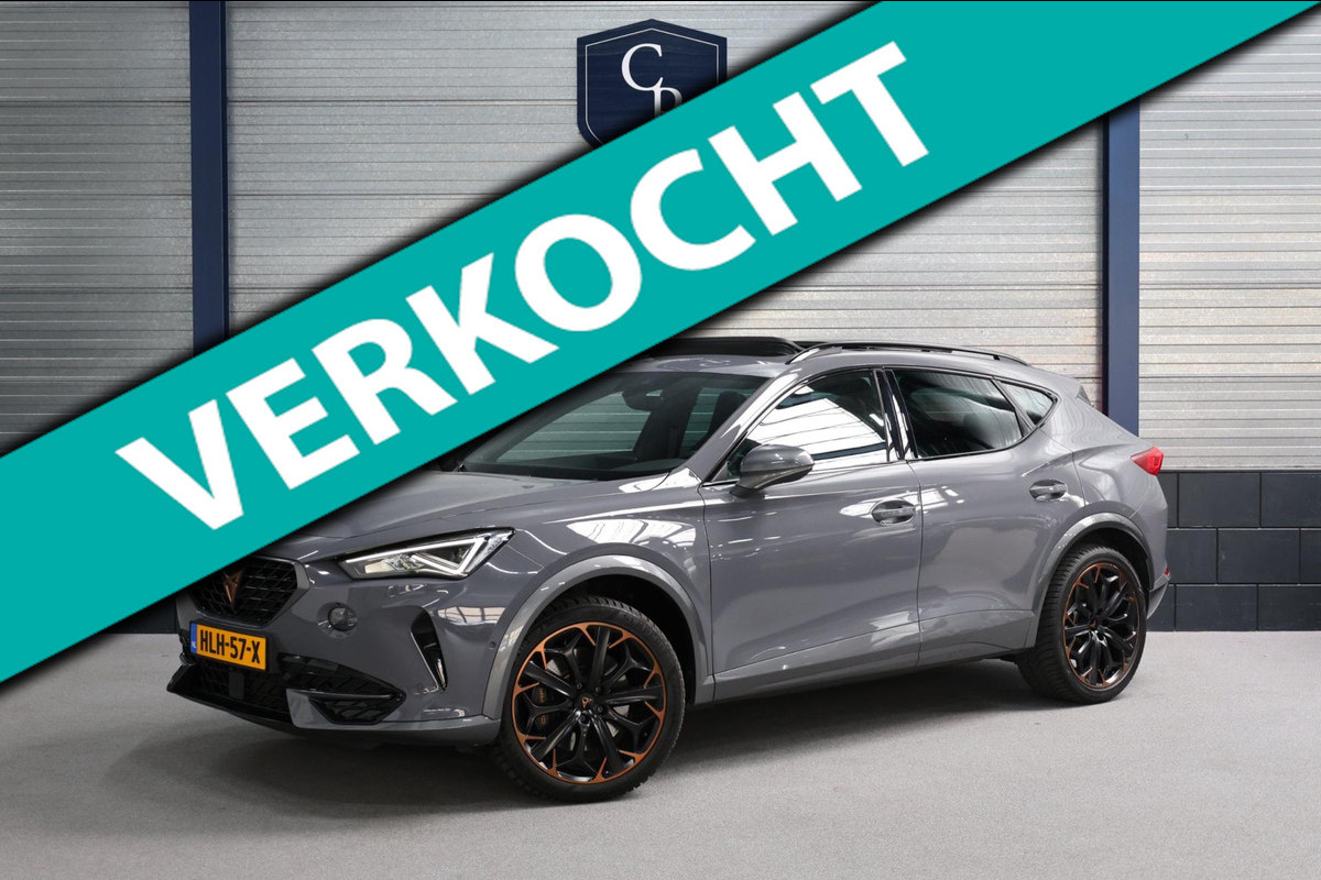CUPRA Formentor 2.0 TSI 4DRIVE 310+PK BTW/LED/VIRTUAL/SFEER/BEATS/PANO/HALF LEER+S.VERWARMING/19" LMV/CAM/ACC/12 MDN GARANTIE! CUPRA Formentor 2.0 TSI 4DRIVE 310+PK BTW/LED/VIRTUAL/SFEER/BEATS/PANO/HALF LEER+S.VERWARMING/19" LMV/CAM/ACC/12 MDN GARANTIE!