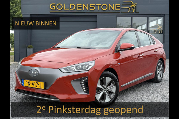 Hyundai IONIQ Premium EV Navi,Leder,Dodehoek,Schuifdak,Camera,Clima,Cruise,Stoelverwarming V+A,Stuurverwarming,Pdc V+A,Nieuwe Apk bij Aflevering