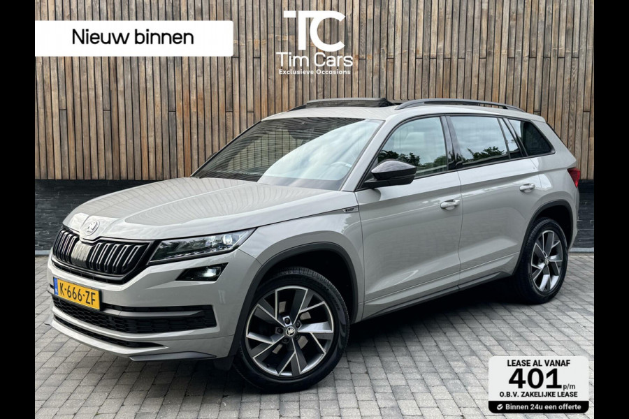 Škoda Kodiaq 1.5 TSI Sportline Automaat | Volleer | Panoramadak | Trekhaak uitklapbaar | Stoelverwarming | ACC | Dode hoek detectie | LED ver