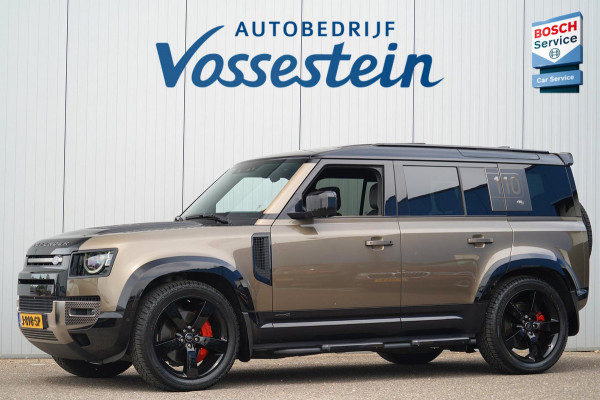 Land Rover Defender 110 3.0 P400 110 X 8-pers. / Milltek / Head-Up / Stoelkoeling / Pano / Trekhaak / Clearsight / Full Options!