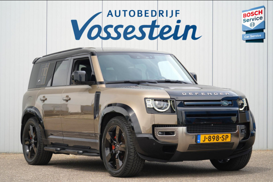 Land Rover Defender 110 3.0 P400 110 X 8-pers. / Milltek / Head-Up / Stoelkoeling / Pano / Trekhaak / Clearsight / Full Options!