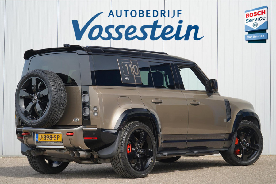 Land Rover Defender 110 3.0 P400 110 X 8-pers. / Milltek / Head-Up / Stoelkoeling / Pano / Trekhaak / Clearsight / Full Options!