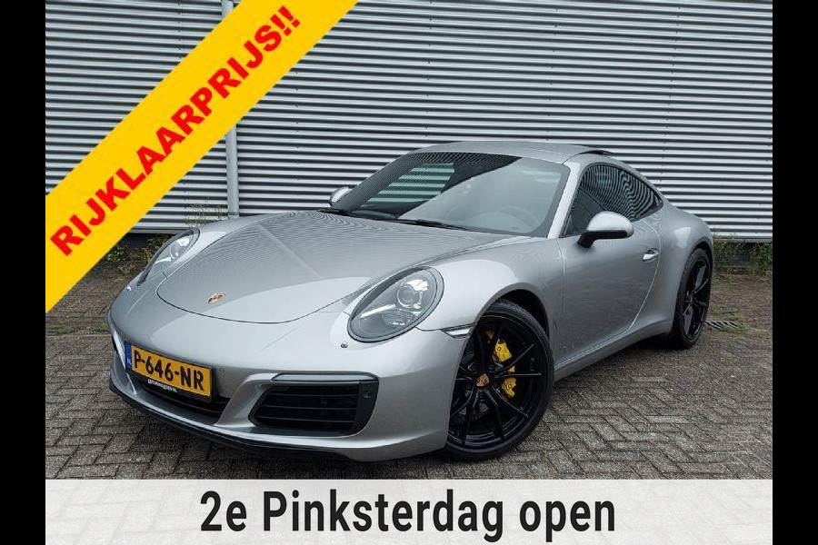 Porsche 911 3.0 Carrera Automaat, GT-zilver,schuif/kanteldak,cruisecontrol,navigatie,lederen bekleding,