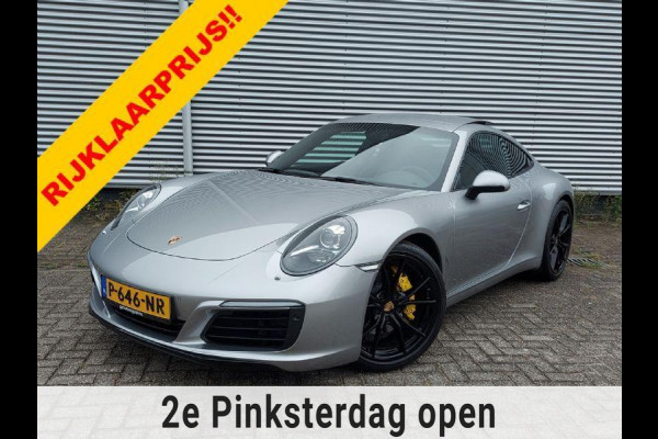 Porsche 911 3.0 Carrera Automaat, GT-zilver,schuif/kanteldak,cruisecontrol,navigatie,lederen bekleding,