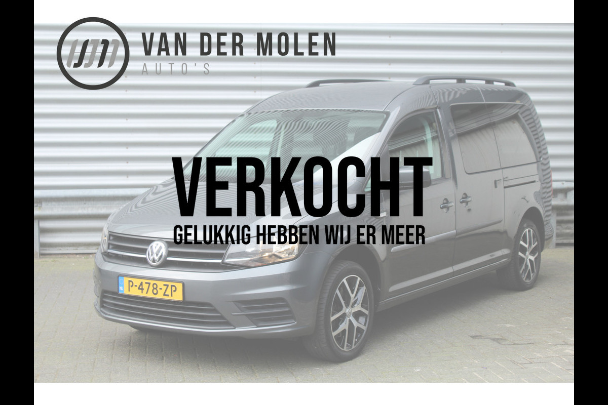 Volkswagen Caddy Maxi 1.4 TSI 126pk Trendline DSG7 7p Clima Cruise Navi Leder 17"LMV Dakreling Trekhaak 1350kg Volkswagen Caddy Maxi 1.4 TSI 126pk Trendline DSG7 7p Clima Cruise Navi Leder 17"LMV Dakreling Trekhaak 1350kg