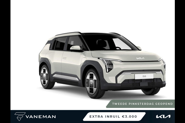 Kia EV3 Plus Advanced 81.4 kWh Verwacht Q1 2025 l Elektrisch glazen schuif-/kanteldak
