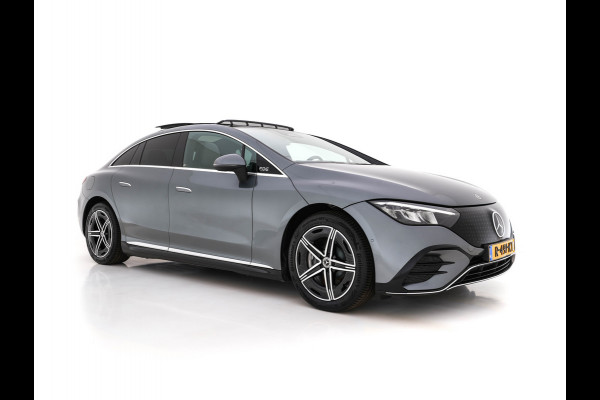 Mercedes-Benz EQE 350+ Launch-Edition AMG-Line 91 kWh [ 3-Fase ] Aut. *PANO | BURMESTER-SURROUND | ADAPTIVE-CRUISE | BLINDSPOT | LEATHER-MICROFIBRE | FULL-LED | AMBIENT-LIGHT | MEMORY-PACK | DIGI-COCKPIT | SPORT-SEATS | CAMERA | KEYLESS | DAB+ | CARPLAY |