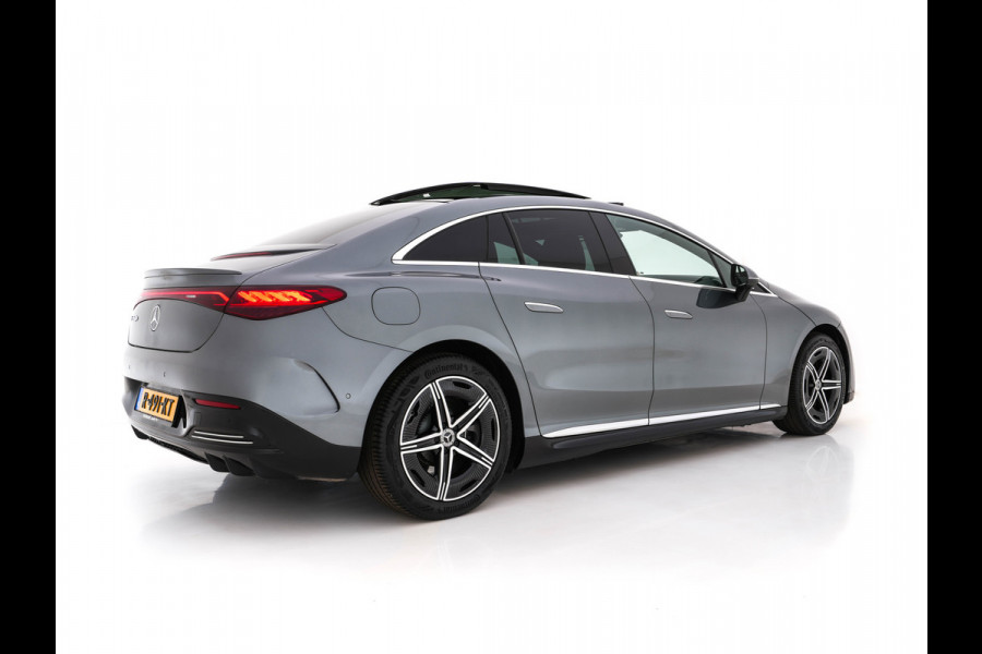 Mercedes-Benz EQE 350+ Launch-Edition AMG-Line 91 kWh [ 3-Fase ] Aut. *PANO | BURMESTER-SURROUND | ADAPTIVE-CRUISE | BLINDSPOT | LEATHER-MICROFIBRE | FULL-LED | AMBIENT-LIGHT | MEMORY-PACK | DIGI-COCKPIT | SPORT-SEATS | CAMERA | KEYLESS | DAB+ | CARPLAY |