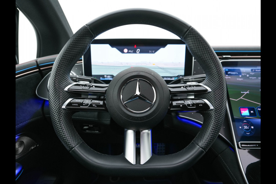 Mercedes-Benz EQE 350+ Launch-Edition AMG-Line 91 kWh [ 3-Fase ] Aut. *PANO | BURMESTER-SURROUND | ADAPTIVE-CRUISE | BLINDSPOT | LEATHER-MICROFIBRE | FULL-LED | AMBIENT-LIGHT | MEMORY-PACK | DIGI-COCKPIT | SPORT-SEATS | CAMERA | KEYLESS | DAB+ | CARPLAY |