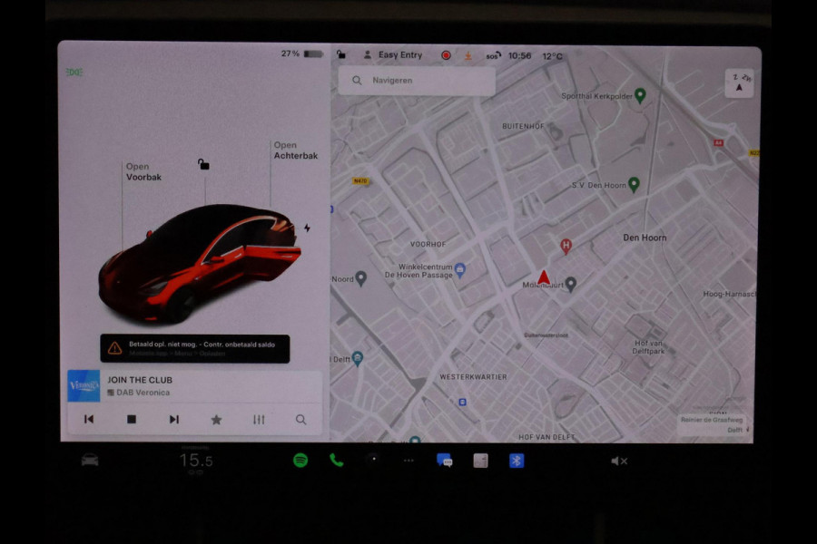 Tesla Model 3 Black Edition Standard RWD Plus 60 kWh | Navigatie | Panoramadak | Privacy Glass | ACCU 90%