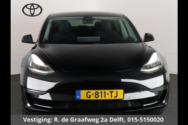 Tesla Model 3 Black Edition Standard RWD Plus 60 kWh | Navigatie | Panoramadak | Privacy Glass | ACCU 90%