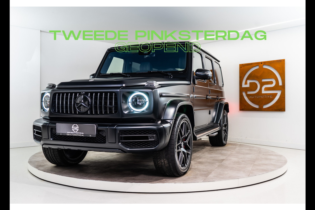 Mercedes-Benz G-Klasse G63 AMG 585PK | MANUFAKTUR | Burmester® 3D | 360 | 22'' | Night 2 | Incl. BTW | 12 MND Garantie Mercedes-Benz G-Klasse G63 AMG 585PK | MANUFAKTUR | Burmester® 3D | 360 | 22'' | Night 2 | Incl. BTW | 12 MND Garantie