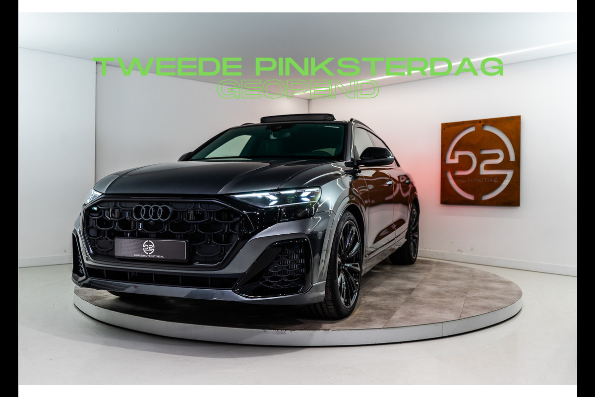 Audi Q8 60 TFSI E Quattro S-Edition Competition 490PK FACELIFT | 2025 | 3D B&O | 5 JAAR GARANTIE | VOL OPTIE Audi Q8 60 TFSI E Quattro S-Edition Competition 490PK FACELIFT | 2025 | 3D B&O | 5 JAAR GARANTIE | VOL OPTIE