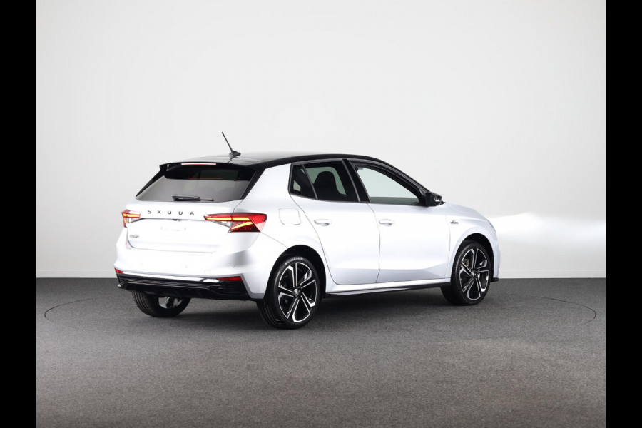 Škoda Fabia Monte Carlo 1.0 TSI 115 pk 7 versn. DSG | Travel assist plus | 18 inch lichtmetalen velgen | Verwarmbare voorstoelen | Zwart dak