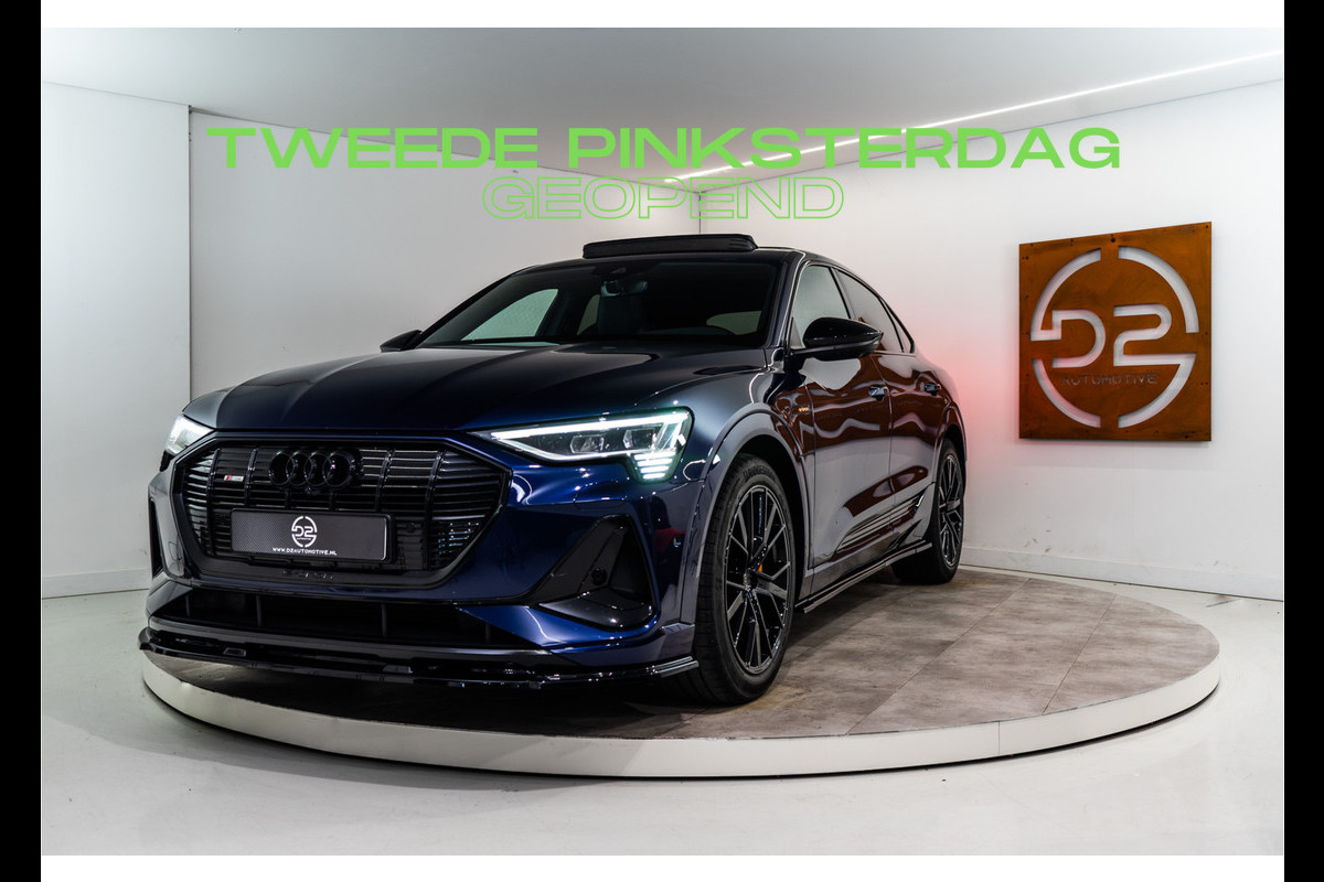 Audi e-tron Sportback 50 Quattro S Edition 71 kWh 313PK | Pano | B&O | Sfeer | VOL! 12 MND Garantie Audi e-tron Sportback 50 Quattro S Edition 71 kWh 313PK | Pano | B&O | Sfeer | VOL! 12 MND Garantie