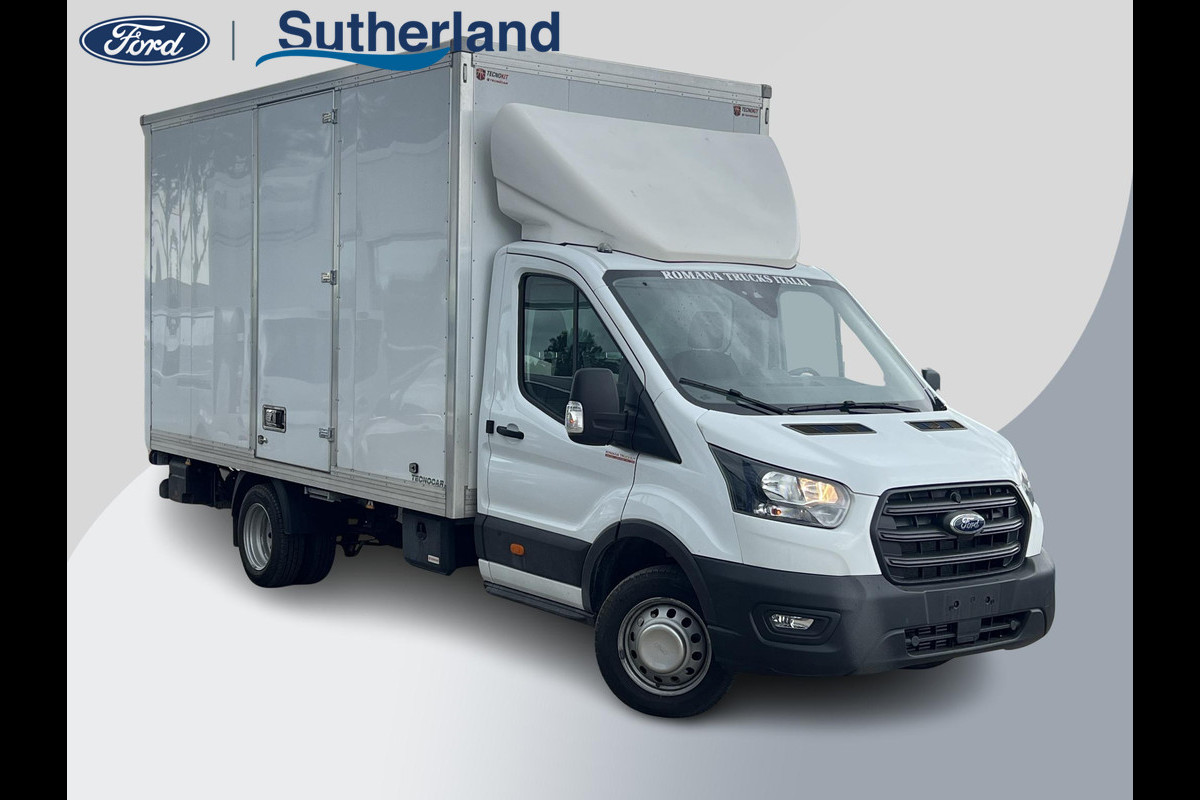 Ford Transit 350 2.0 TDCI L4H1 130pk | Zuid | Bakwagen + Laadklep |  D'Hollandia | Citybox | Zij laaddeur | Airco | Cruise control